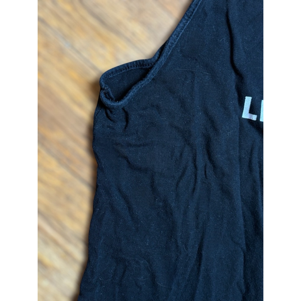 KOAJ Womens Medium Black “Out Of Your League” High Neck Bodysuit Skater Punk GUC - Picture 4 of 9